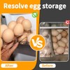 Pack of 2 Fridge Egg Holders, 16 Eggs Space Saving