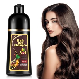 Champú Instant Hair Color para Cabello,hair dye shampoo, Champú Tinte Instantáneo 3 En 1 Fórmula Suave Que contiene Ingredientes Naturales,shampoo tin