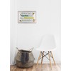 Ontrada Blechschild 27x10cm gewölbt holländisch Hier Waak ik Boxer Hund