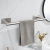 Vanloory Self Adhesive Bath Towel Bar, Stainless Steel Towel Racks