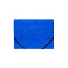 Pack of 12 A4 Blue Card 3 Flap Folders with