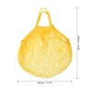 sourcing map Cotton Mesh Bag, 15x13.8 Reusable Washable Mesh Net