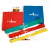 FTM Dittmann Fitnessbänder 5er Set (2 Gymnastikbänder + 3 Rubber-Bänder)