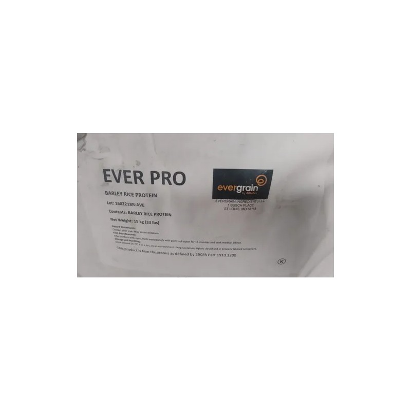 Proteína De Arroz De Cebada Premium Everpro 1kg Granel
