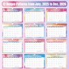 Calendar 2025-18 Month 2025 Wall Calendar from July 2025 to