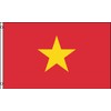 Vietnam 2'x3' Polyester Flag With Grommets