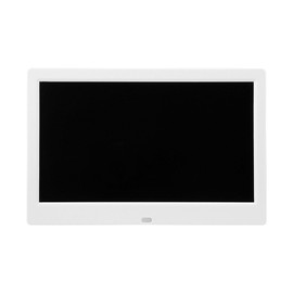 Greenhouse GH-DF10A-WH 10 Inch Digital Photo Frame with Remote Control, SD Card, USB Memory, Photo Stand, Video, Clock