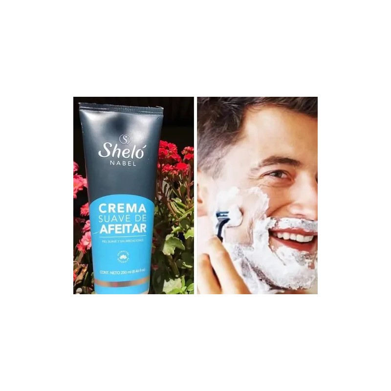 Crema Suave Afeitar + Loción Refrescante Sin Irritar