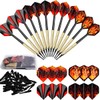 14g Soft Darts, Plastic Shaft, Recreational 12 Complete Darts, 100