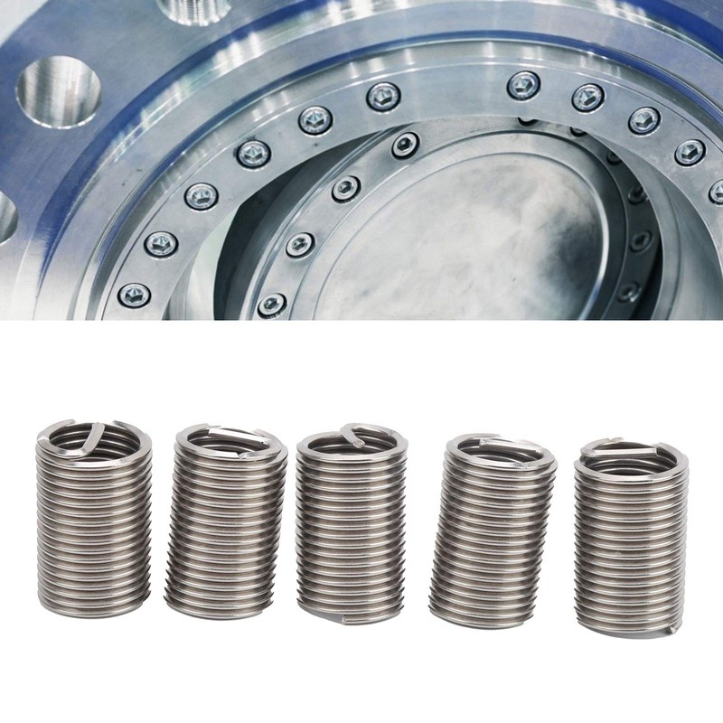 Helicoils 5pcs Stainless Steel Thread Inserts Repair Inserts M20x2.5x2.5D Repair