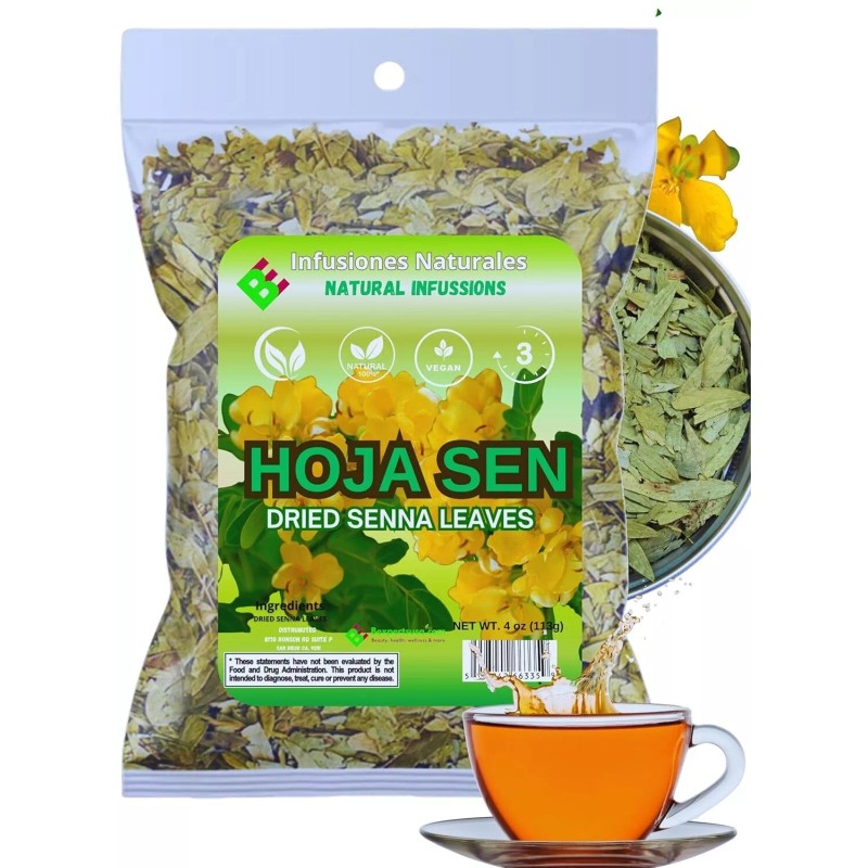 B-Experts Hoja de Sen Té (Senna Leaf Tea Natural) Net