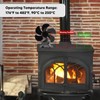 6 Blades Fireplace Fan Thermoelectric Module Wood Stove Fan Heat