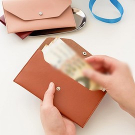 Pu Leather Money Wallet Cash Envelope Wallet Solid Color Money Bag Pouch Waterproof Money Envelopes Reusable Budget Envelope Cash Coin Pouch Green