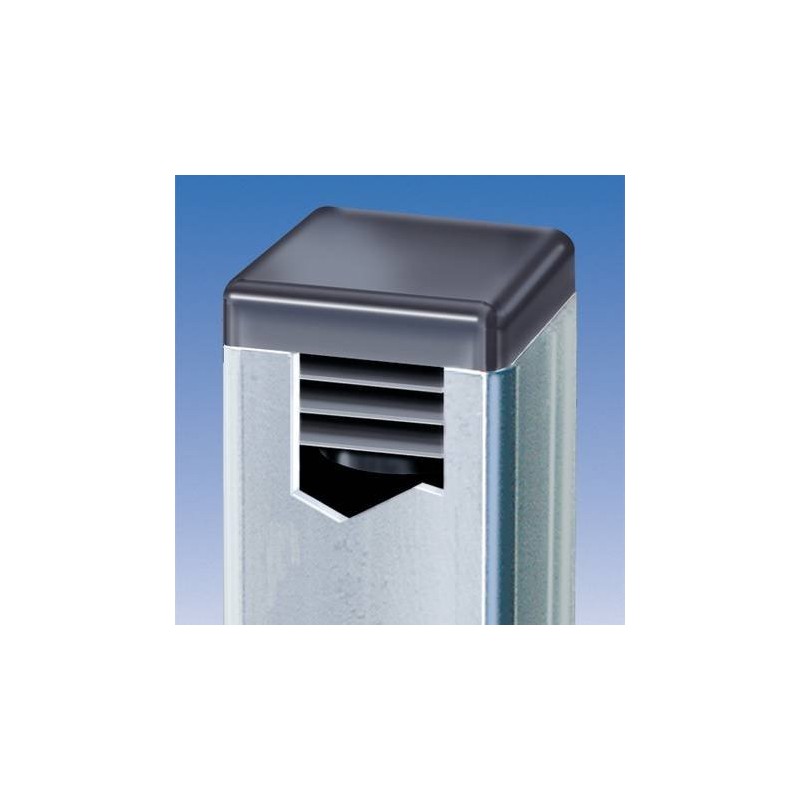 2 1/2" SQUARE TUBING END CAP PLUG - QUANTITY OF