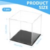 JAWUZ Transparent Acrylic Display Case 20 x 15 x 20