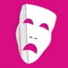 Super Cool Creations Theatre Masks - Tragedy & Comedy Mirrors