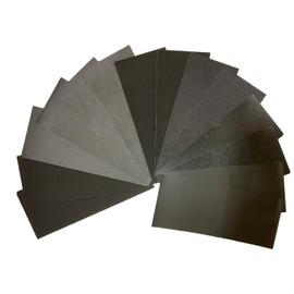 Aventurine 14pcs Sandpaper 400 to 2000 Grits, Wet and Dry Sandpaper 9x3.6 Inch for Cars Polishing Metals Walls Wood Furniture Sanding, 400 600 800 1000 1200 1500 2000 Grit Wet/Dry Sandpaper Sheets Kit