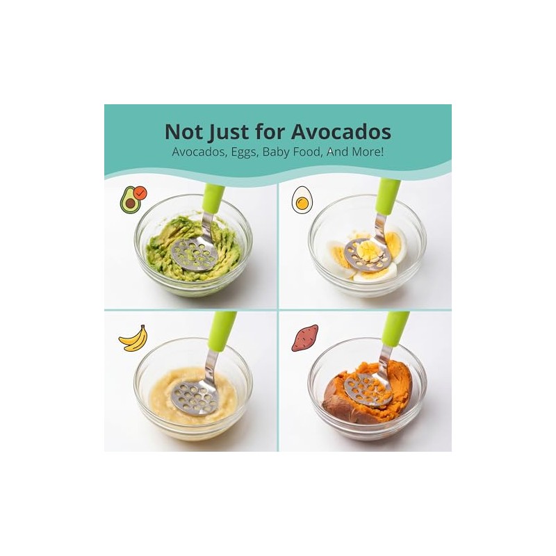 Mini triturador de aguacate | apto para lavaplatos | acero
