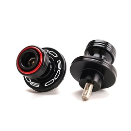 LLIDFONK For Kawasaki Z900 Z 900 Z900RS Z900SE Z900ABS Z900 RS SE ABS 2017-2024 2025 Aluminium M8 Motorcycle Accessories Swing Arm Coils Slider Stand Screws (Red)