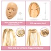 Glinexa5D Silicone Makeup Practice Face – Reusable Mannequin Head with