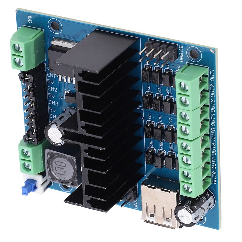 L298N Driver Module, 4-Channel Smart Auto Motor Driving Board Electronic