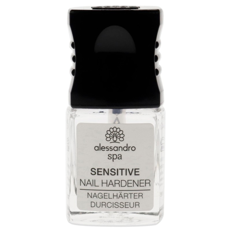 alessandro Spa Sensitive Nail Hardener - Formaldehyde-free nail hardener strengthens