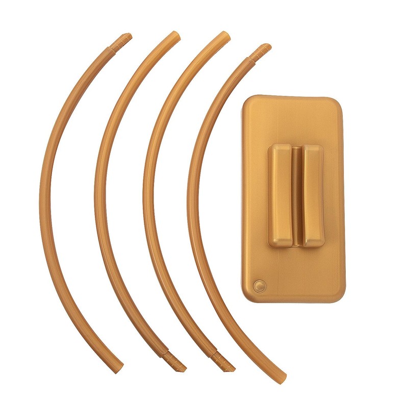 Fun Express 27" Round Centerpiece Gold Plastic Tabletop Frame Decoration