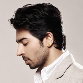 JewelryWe Mens Skull Stud Earrings Gold Tone Punk Rock Style Hip Hop Stainless Steel Earring