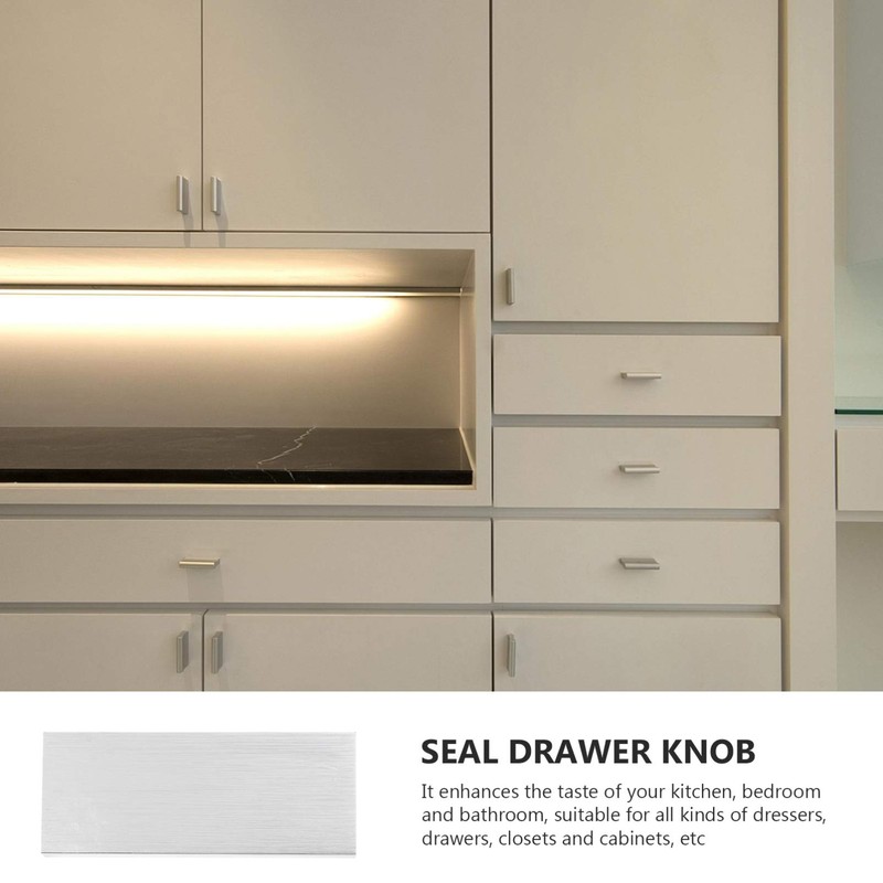 DOITOOL 4 Pack Back Mount Finger Edge Pull Concealed Handles