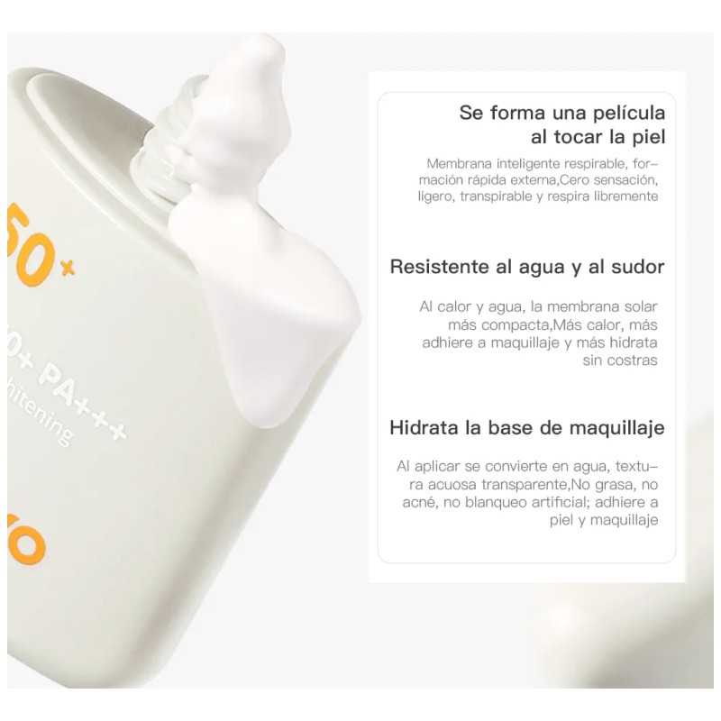 Crema Solar Laolis Bloqueador Fps Invisible 50ml