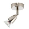 Saxby Amalfi 50W Single Satin Nickel Decorative Commercial Domestic Adjustable