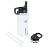 Thermoflask 50071 Insulated Water Bottle 32 oz White