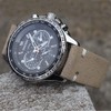Onthelevel Suede Vintage Leather Watch Band Quick Release Strap 18mm