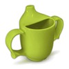 Dignity by Wade Two Handled Drinking Cup - Green -