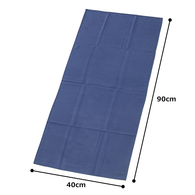 Aska Towel 2S-IBL "Smooth and Dry Face Towel", Italian Blue,