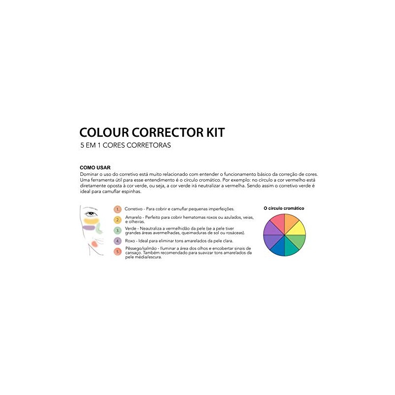 Paleta Correctores Colour Corrector Kit 001 Colour Mix – Gosh Copenhagen