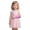 Adjustable Children's Arm Sling - Breathable Mesh Shoulder Stabilizer for