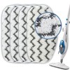F Flammi Heavy-Duty Steam Mop Pads for PurSteam ThermaPro 10-in-1,