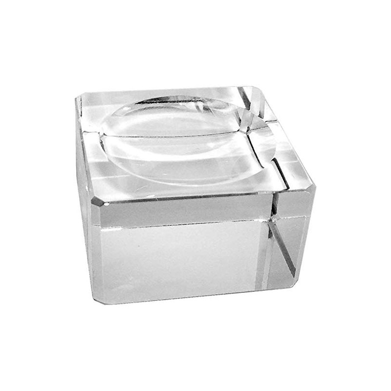 Amlong Crystal Square Crystal Ball Stand (Medium (80mm))