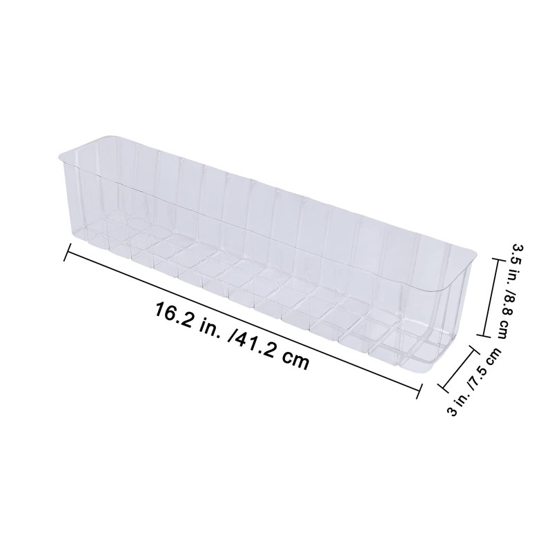 10 Pcs Plastic Planter Liners Clear Rectangular Plastic Liners for