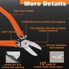 SPEEDWOX Wire Cutter 15 Angled Flush Cutters for Electronic Components