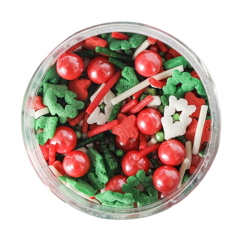Sprinks Oh Christmas Tree Sprinkles 65 g, Multicolour