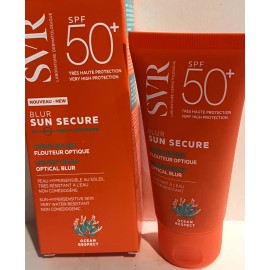 SVR Laboratoires SUN SECURE BLUR SPF 50+ Optical Blur Mousse Cream 50ml. NEW