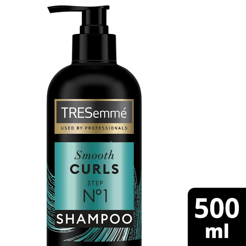 TRESemmé Smooth Curls Shampoo 500 ML with Argan Oil for