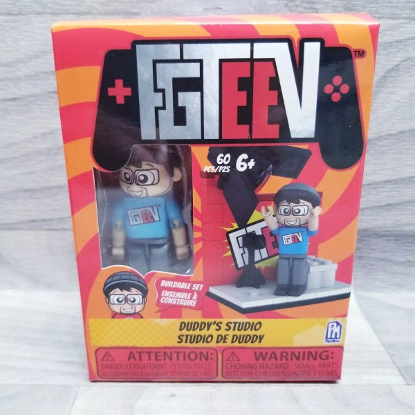 FGTeeV Official FGTeeV Duddy Studio Single Figure Buildable Sets Series
