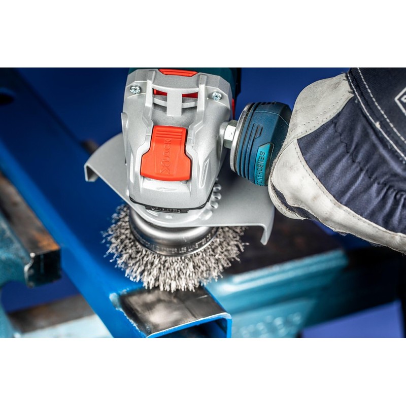 PFERD Cup Brush, Diameter 60 mm, Unbraided, 0.30 mm Stainless