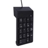 Elprico USB Numeric Keypad, Black Mini Number Pad Numpad with