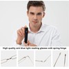 Hubeye 2 Pairs Mini Reading Glasses Ultra thin Metal Lightweight