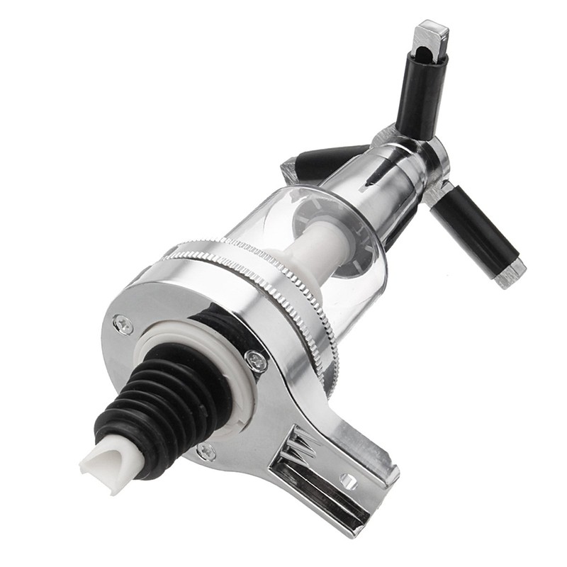 TuToy Chrome Drink Dispenser Spirit Measure Bar Bulter Optic Optics