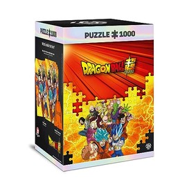Dragon Ball Super: Universe 7 Warriors - 1000 Pieces Jigsaw Puzzle 68cm x 48cm | includes Poster and Bag | Game Artwork for Adults and Teenagers